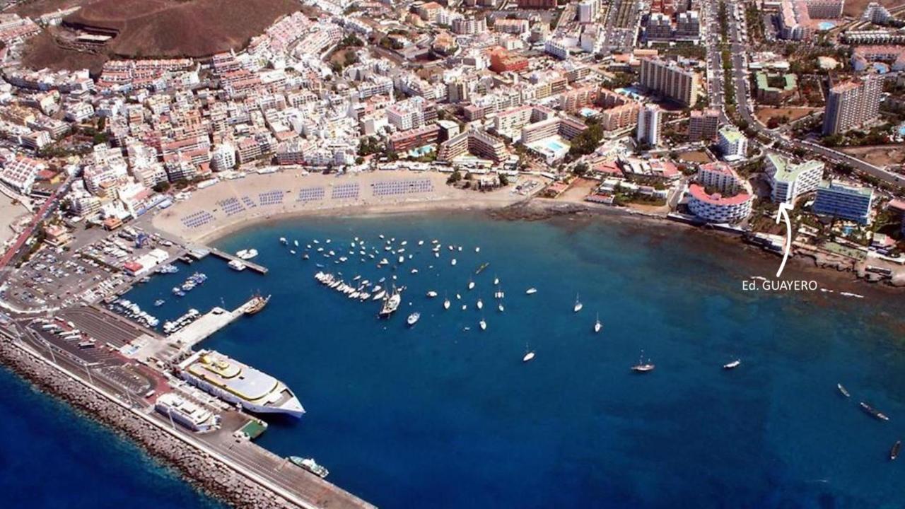 Апартаменты First Line Sea, Luxury Penthouse, Sea And Sunset View Vivenda Vacational Guayero 618 Лос Кристианос Экстерьер фото