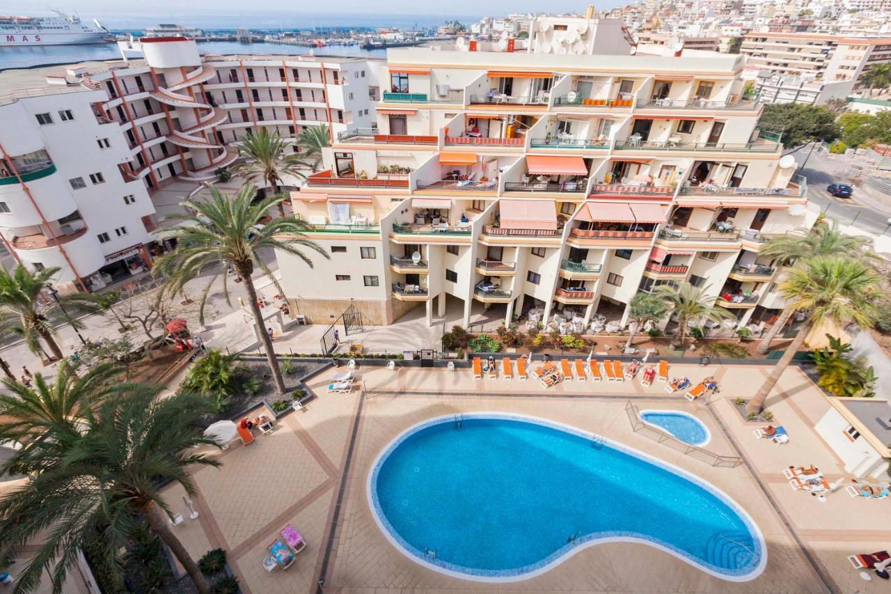 Апартаменты First Line Sea, Luxury Penthouse, Sea And Sunset View Vivenda Vacational Guayero 618 Лос Кристианос Экстерьер фото