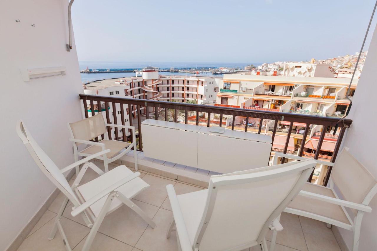Апартаменты First Line Sea, Luxury Penthouse, Sea And Sunset View Vivenda Vacational Guayero 618 Лос Кристианос Экстерьер фото